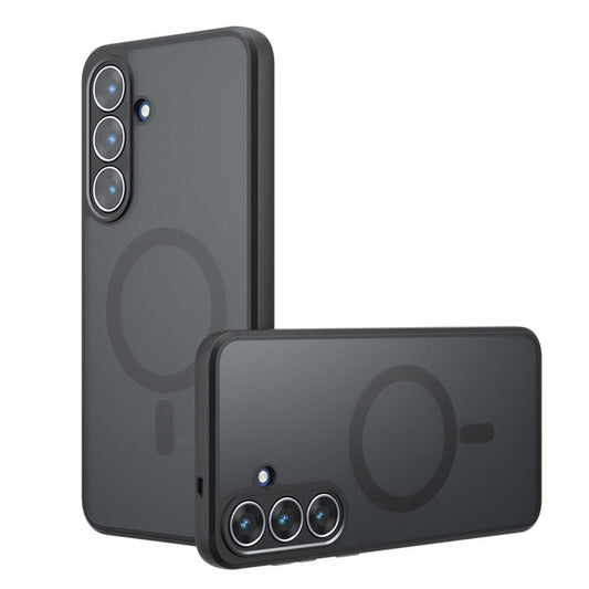 Capa MagSafe para Samsung Galaxy S26, Techsuit, PureFrost, Preta Acetinada