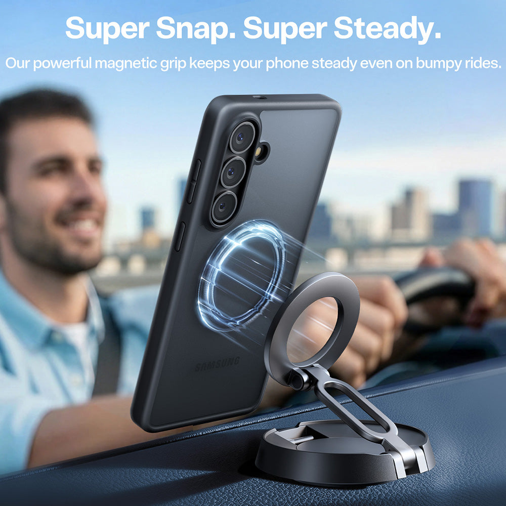 Capa MagSafe para Samsung Galaxy S26, Torras, Guardian, Preta