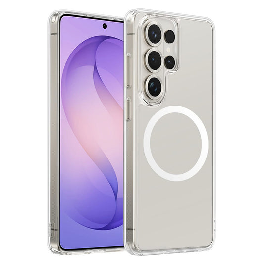 MagSafe Case for Samsung Galaxy S26 Ultra S948, Blueo, Crystal+ Anti-Drop, Transparent