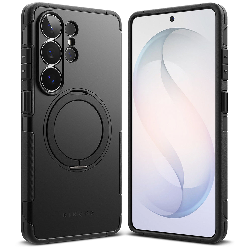 Capa MagSafe para Samsung Galaxy S26 Ultra S948, Ringke, Alles, Preta