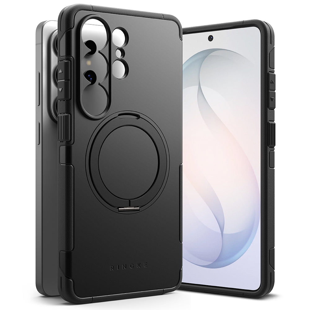 Capa MagSafe para Samsung Galaxy S26 Ultra S948, Ringke, Alles, Preta