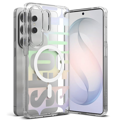 Capa MagSafe para Samsung Galaxy S26 Ultra S948, Ringke, Fusion Seoul, Transparente
