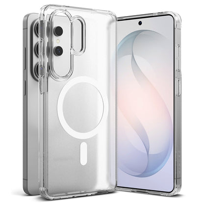 Capa MagSafe para Samsung Galaxy S26 Ultra, Ringke, Fusion, Transparente Fosca
