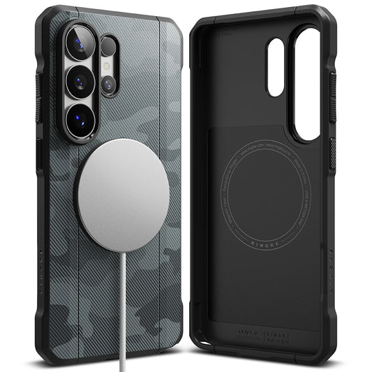 Capa MagSafe para Samsung Galaxy S26 Ultra, Ringke, Onyx Alpha, Camuflagem