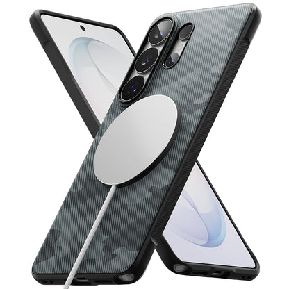 Capa MagSafe para Samsung Galaxy S26 Ultra S948, Ringke, Onyx, Camuflagem