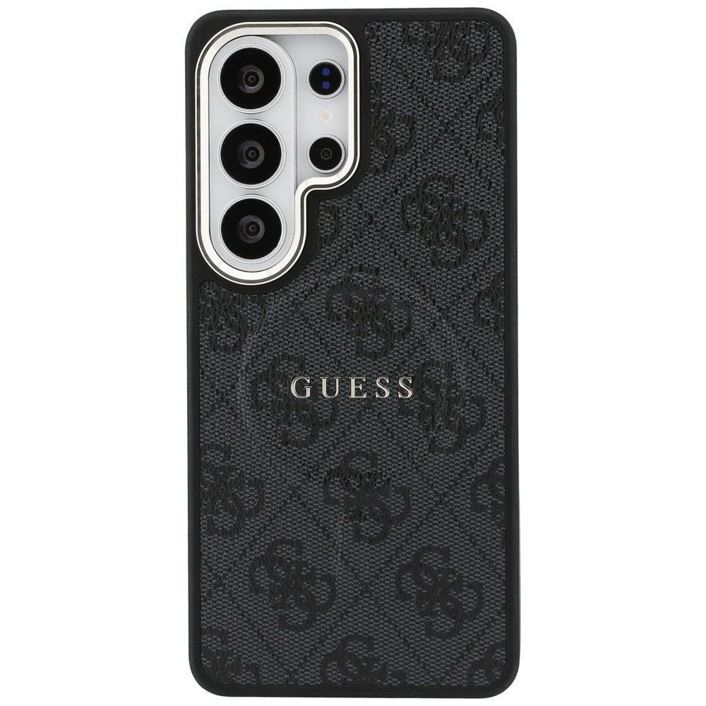 Capa MagSafe para Samsung Galaxy S26 Ultra S948, Guess, 4G Embossed Ring, Preta