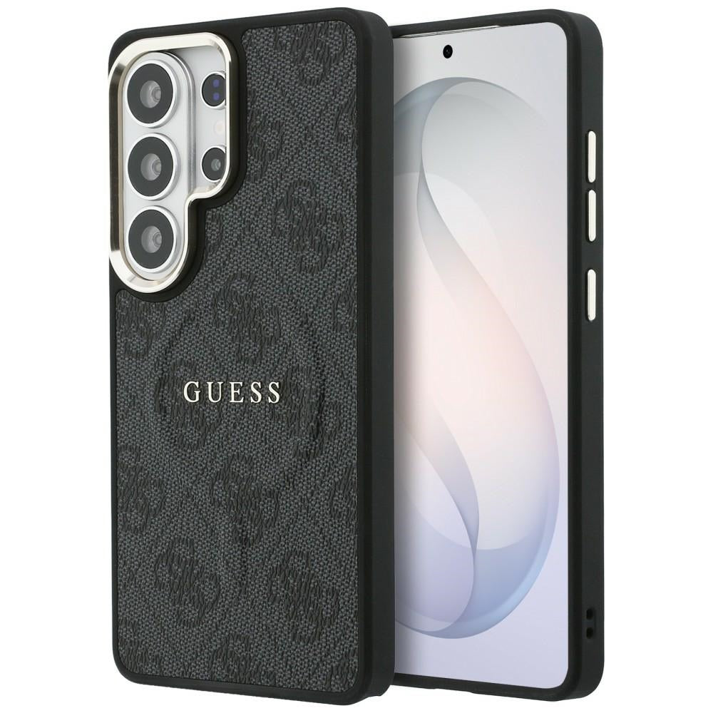 Capa MagSafe para Samsung Galaxy S26 Ultra S948, Guess, 4G Embossed Ring, Preta