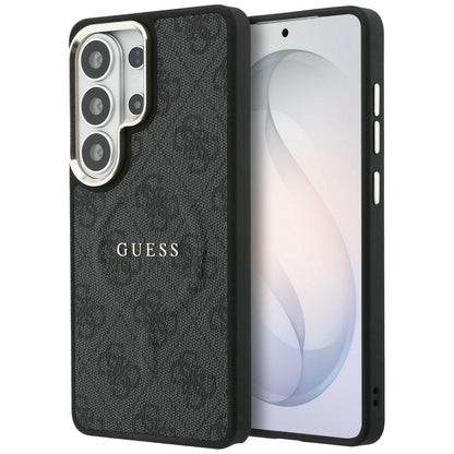 Capa MagSafe para Samsung Galaxy S26 Ultra S948, Guess, 4G Embossed Ring, Preta
