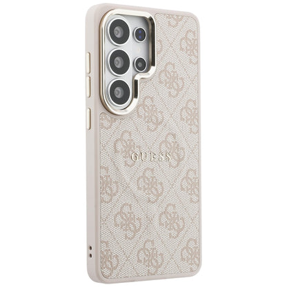 Capa MagSafe para Samsung Galaxy S26 Ultra S948, Guess, 4G Embossed Ring, Rosa