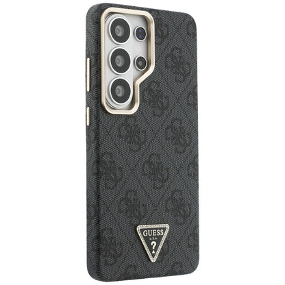 Capa MagSafe para Samsung Galaxy S26 Ultra S948, Guess, Logo Triângulo 4G, Preta