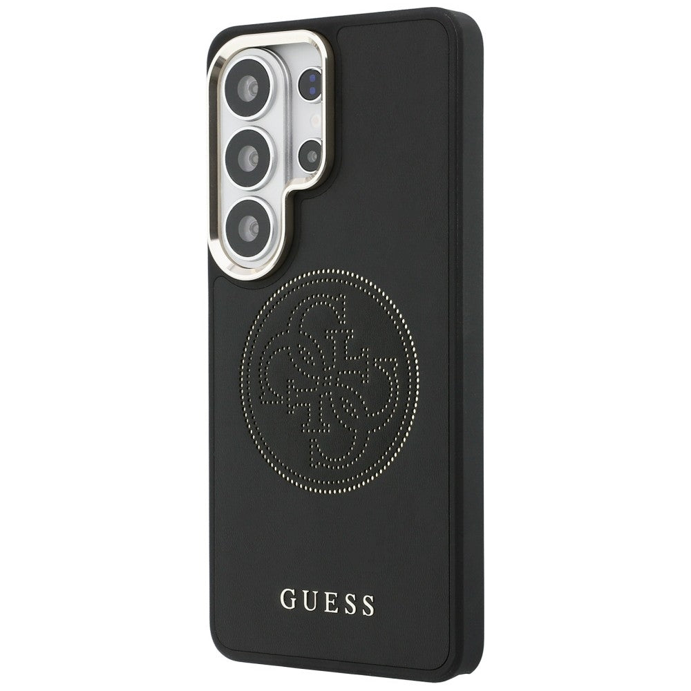 Capa MagSafe para Samsung Galaxy S26 Ultra S948, Guess, Logo Perfurado, Preta