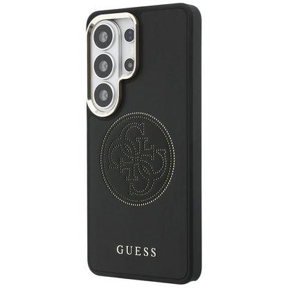 Capa MagSafe para Samsung Galaxy S26 Ultra S948, Guess, Logo Perfurado, Preta