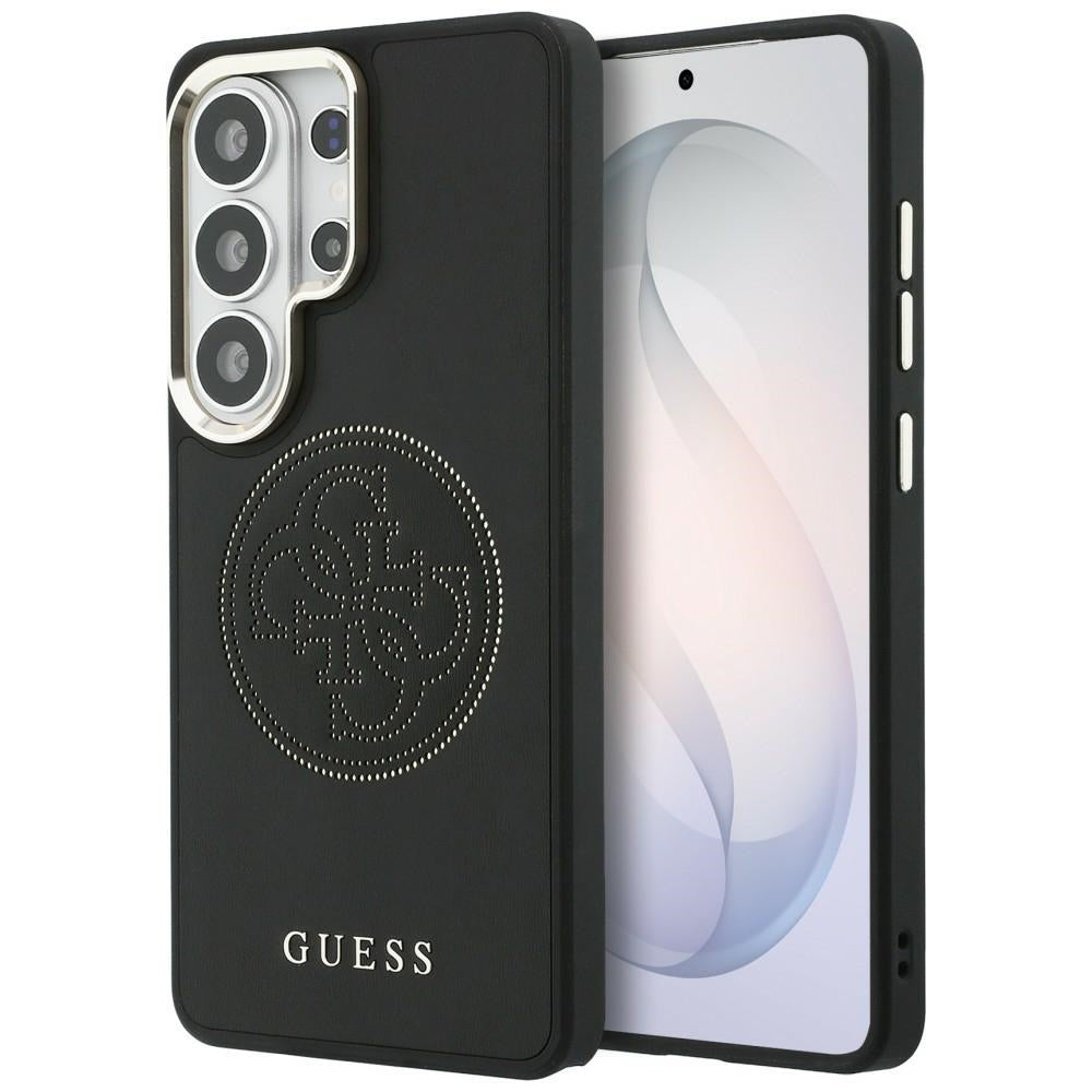 Capa MagSafe para Samsung Galaxy S26 Ultra S948, Guess, Logo Perfurado, Preta