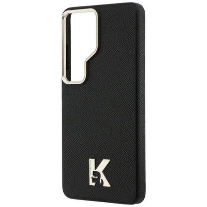 Capa MagSafe para Samsung Galaxy S26 Ultra S948, Karl Lagerfeld, Karl Head Logo, Preta