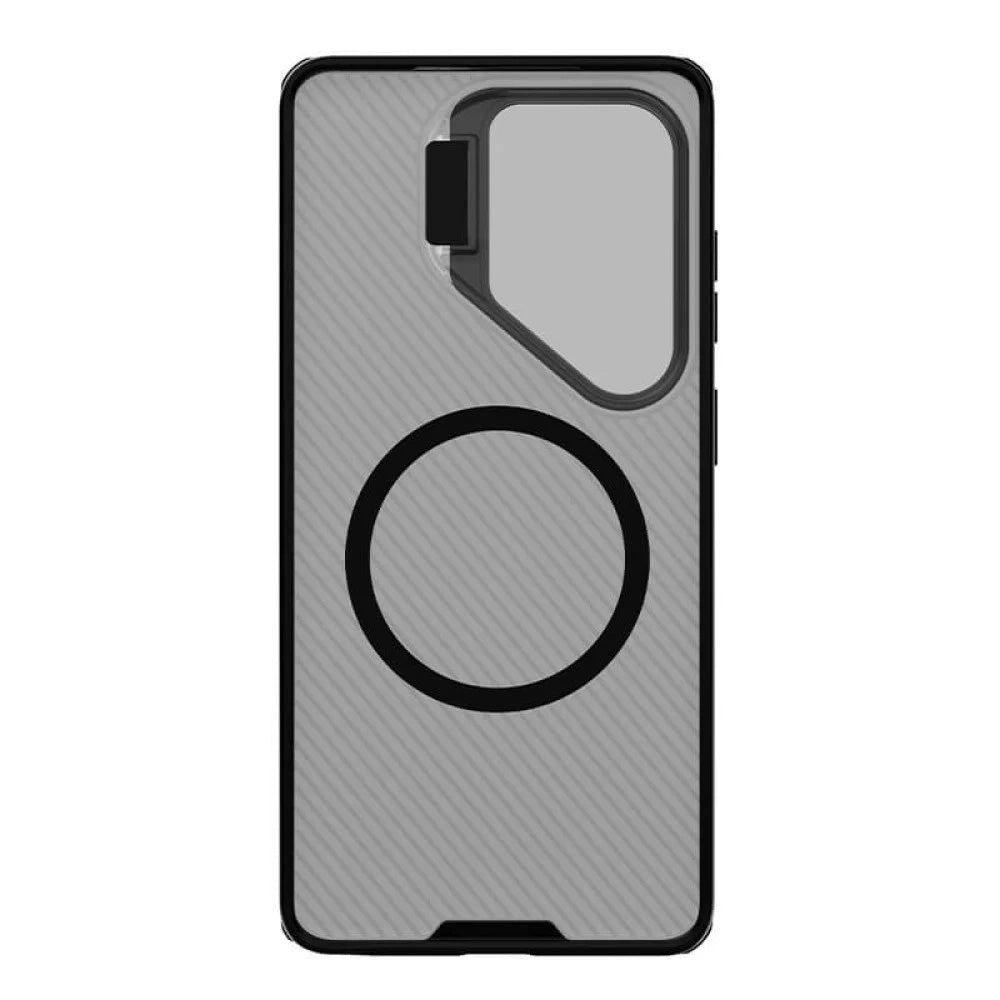 Capa MagSafe para Samsung Galaxy S26 Ultra S948, Nillkin, CamShield Prop, Preto Transparente