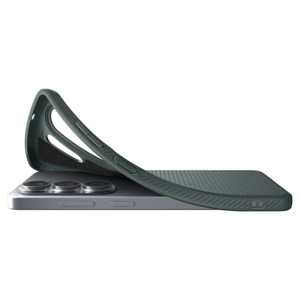 Capa MagSafe para Samsung Galaxy S26 Ultra S948, Spigen, Liquid Air, Verde ACS10676