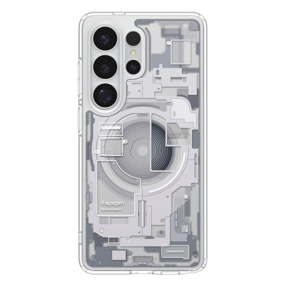 Capa MagSafe para Samsung Galaxy S26 Ultra S948, Spigen, Ultra Hybrid Zero One, Branca ACS10683