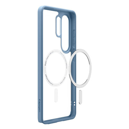 Capa MagSafe para Samsung Galaxy S26 Ultra S948, Spigen, Ultra Hybrid, Azul ACS11207