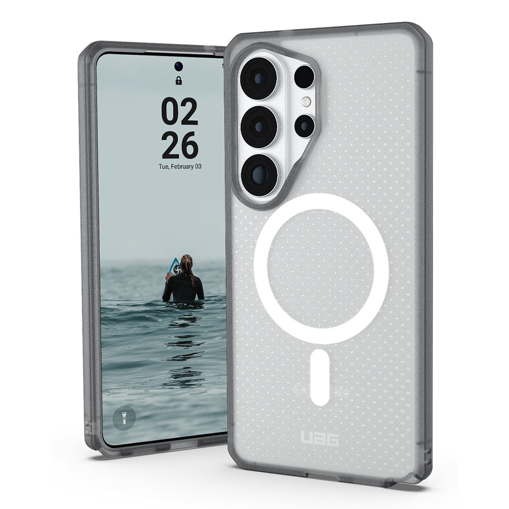 Capa MagSafe para Samsung Galaxy S26 Ultra S948, Urban Armor Gear, Dot, Cinzento Satinado