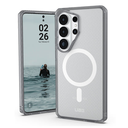 Capa MagSafe para Samsung Galaxy S26 Ultra S948, Urban Armor Gear, Dot, Transparente Cinza