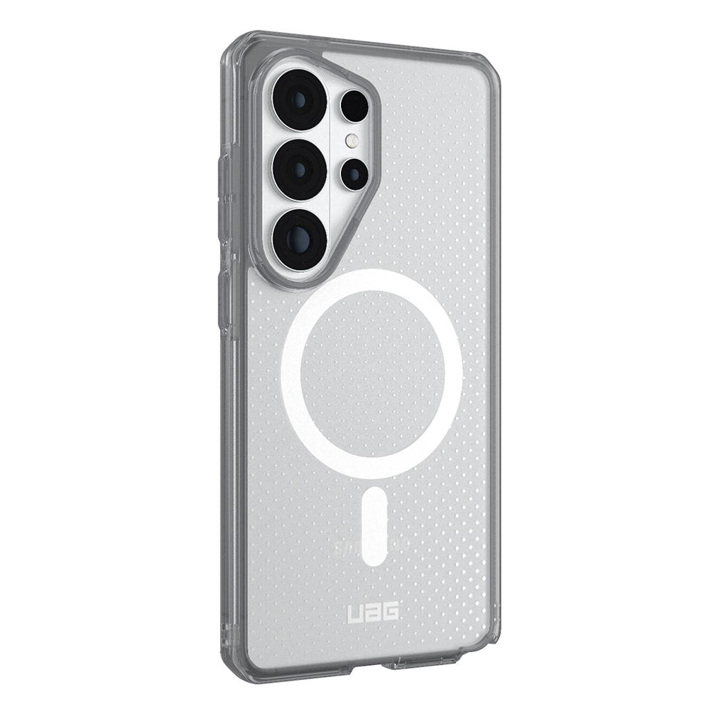Capa MagSafe para Samsung Galaxy S26 Ultra S948, Urban Armor Gear, Dot, Transparente Cinza