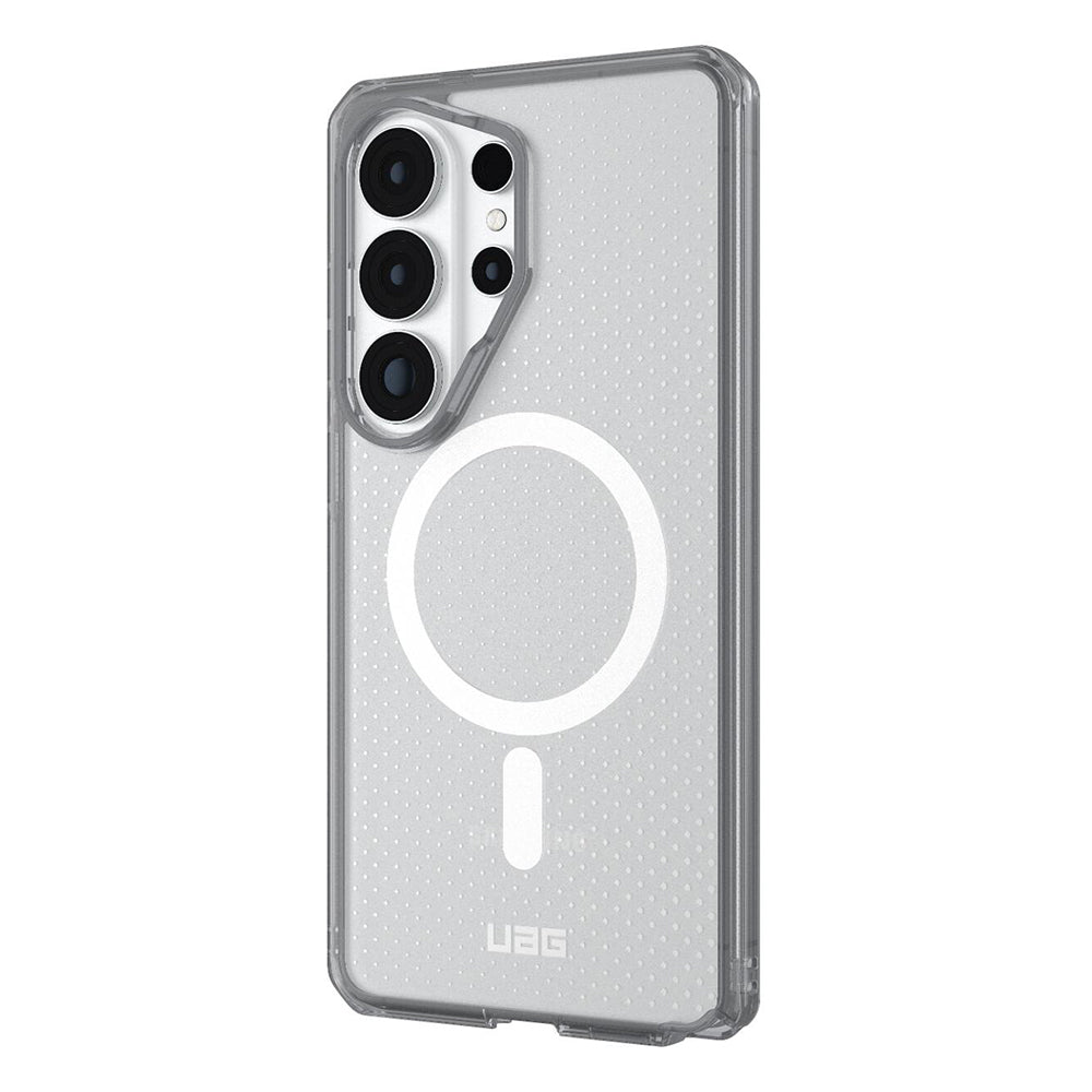 Capa MagSafe para Samsung Galaxy S26 Ultra S948, Urban Armor Gear, Dot, Transparente Cinza