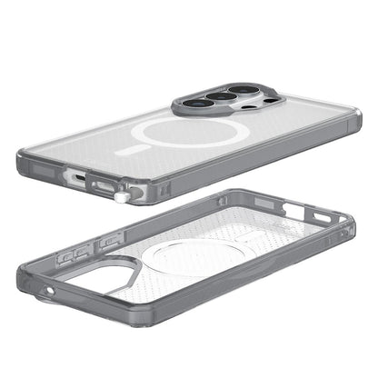 Capa MagSafe para Samsung Galaxy S26 Ultra S948, Urban Armor Gear, Dot, Transparente Cinza