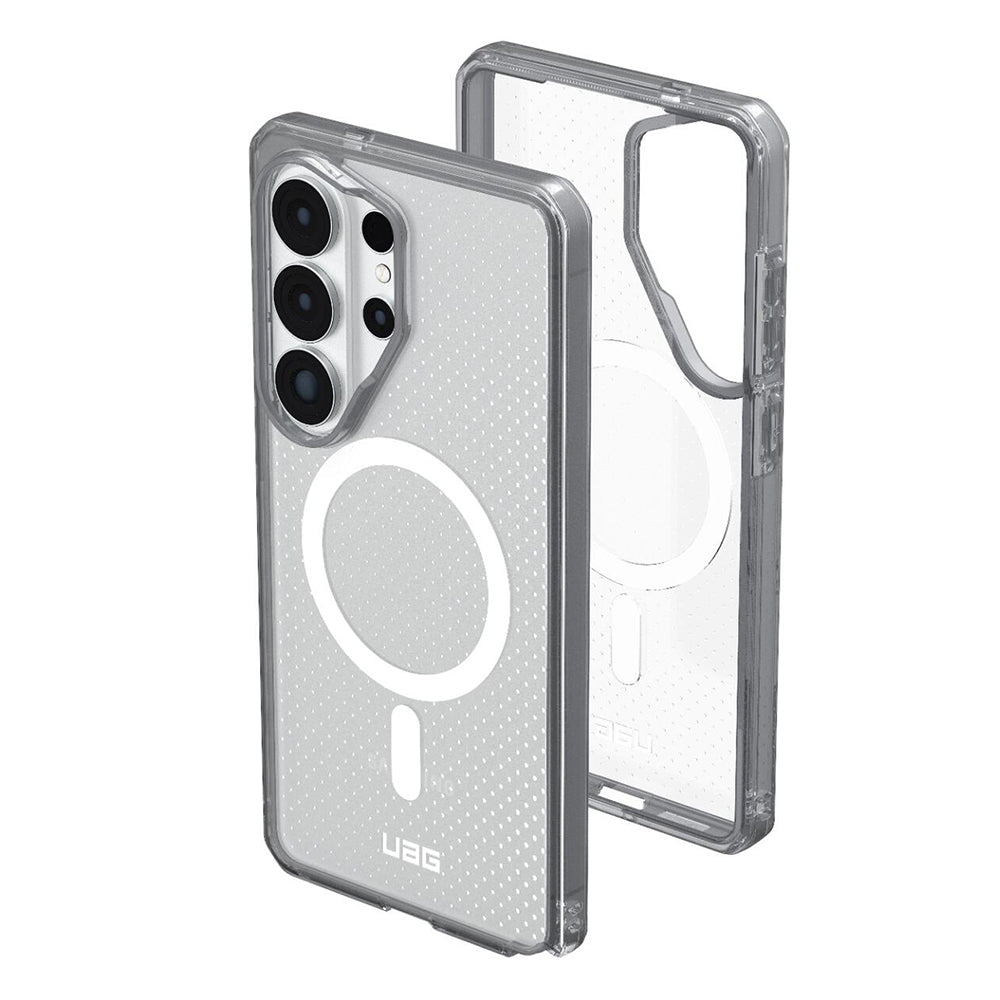 Capa MagSafe para Samsung Galaxy S26 Ultra S948, Urban Armor Gear, Dot, Transparente Cinza