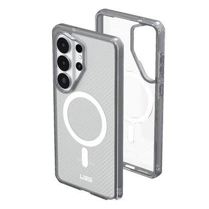 Capa MagSafe para Samsung Galaxy S26 Ultra S948, Urban Armor Gear, Dot, Transparente Cinza