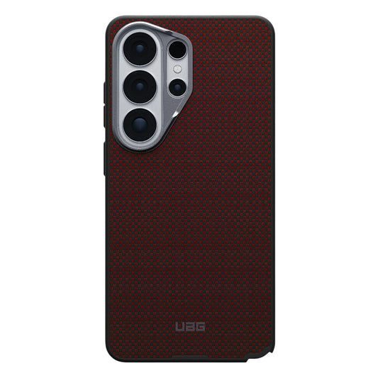 Capa MagSafe para Samsung Galaxy S26 Ultra S948, Urban Armor Gear, Fibr Armr, Laranja Preta