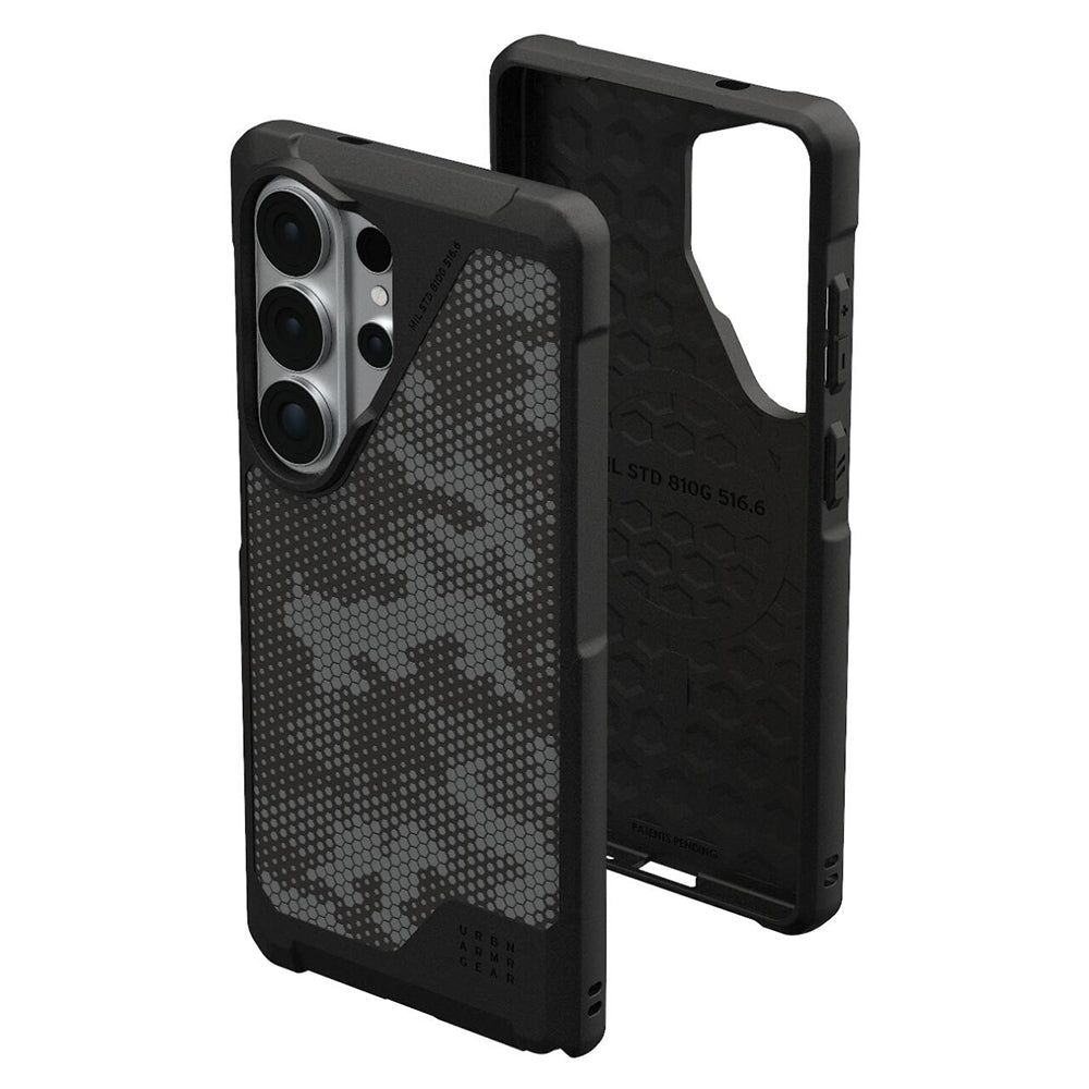 Capa MagSafe para Samsung Galaxy S26 Ultra S948, Urban Armor Gear, Metropolis LT, Camuflado