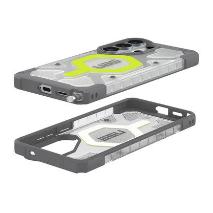 Capa MagSafe para Samsung Galaxy S26 Ultra S948, Urban Armor Gear, Pathfinder Clear, Verde