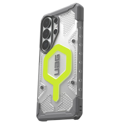 Capa MagSafe para Samsung Galaxy S26 Ultra S948, Urban Armor Gear, Pathfinder Clear, Verde