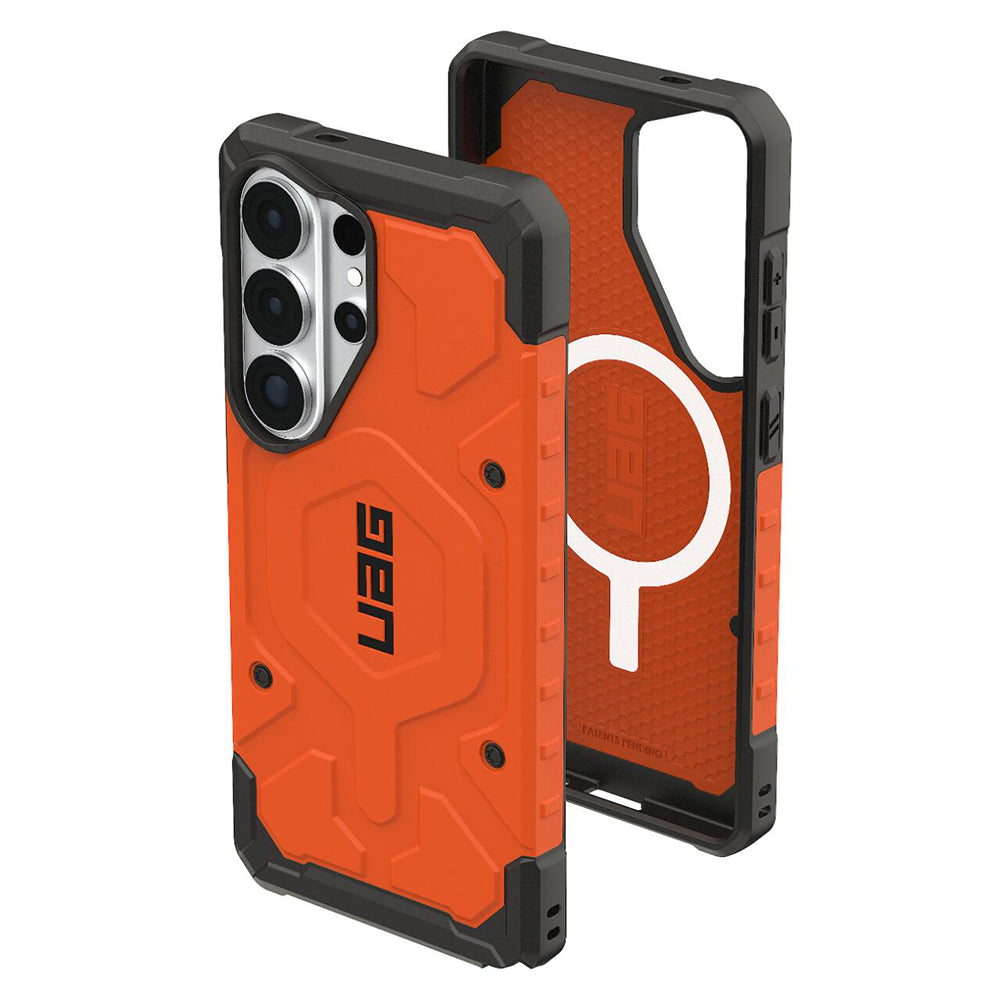Capa MagSafe para Samsung Galaxy S26 Ultra S948, Urban Armor Gear, Pathfinder, Laranja