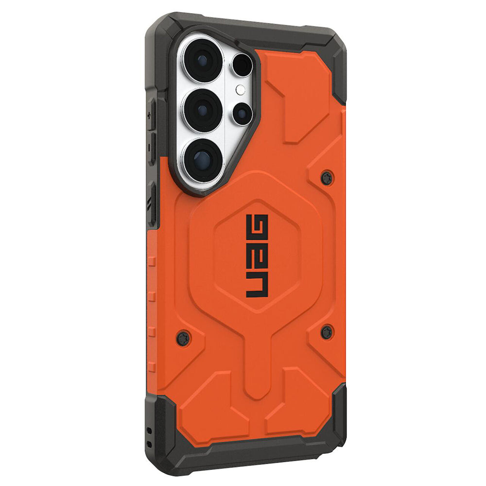 Capa MagSafe para Samsung Galaxy S26 Ultra S948, Urban Armor Gear, Pathfinder, Laranja