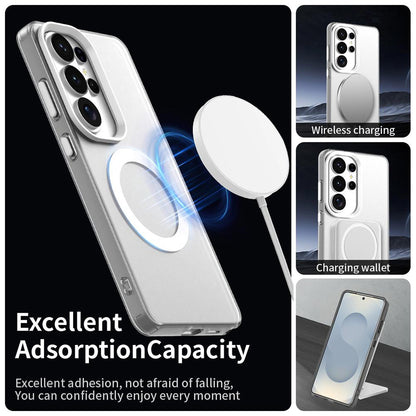 Capa MagSafe para Samsung Galaxy S26 Ultra, Techsuit, CandyCase, Branca