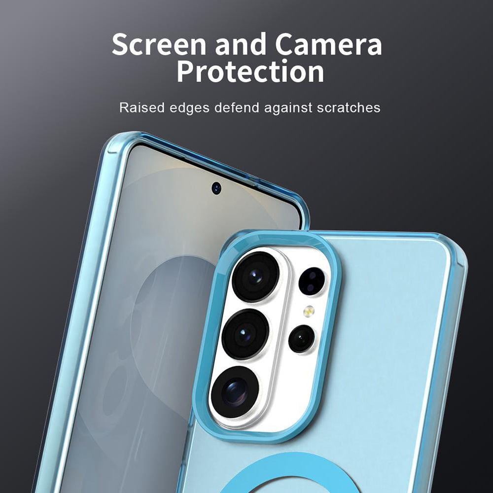 Capa MagSafe para Samsung Galaxy S26 Ultra S948, Techsuit, CandyCase, Azul