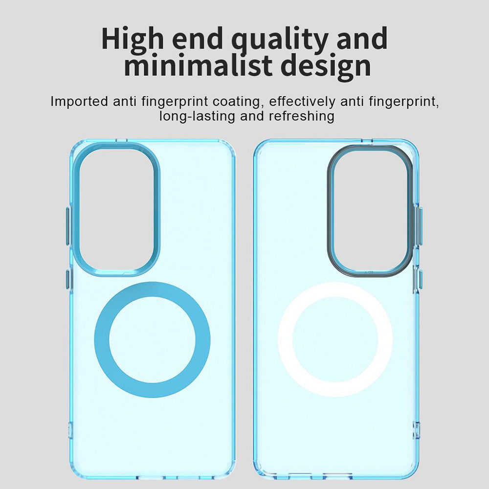 Capa MagSafe para Samsung Galaxy S26 Ultra S948, Techsuit, CandyCase, Azul