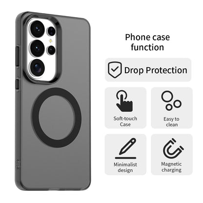 Capa MagSafe para Samsung Galaxy S26 Ultra S948, Techsuit, CandyCase, Preta