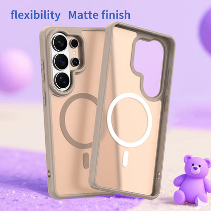 Capa MagSafe para Samsung Galaxy S26 Ultra S948, Techsuit, HaloFrost II, Dourada