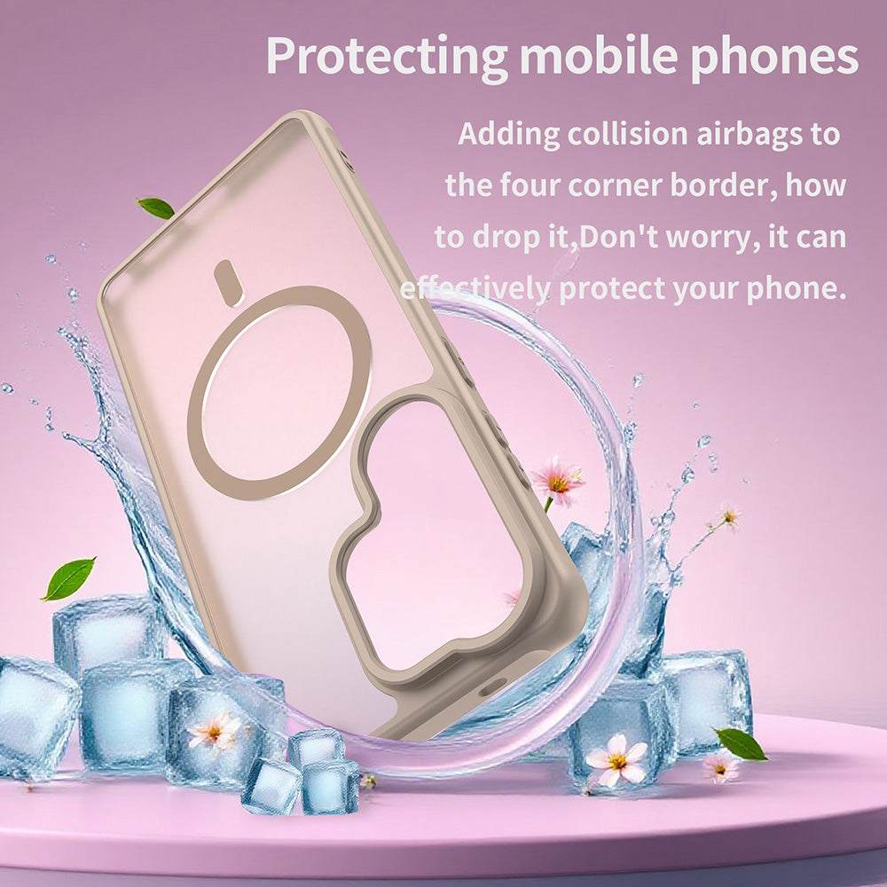 Capa MagSafe para Samsung Galaxy S26 Ultra S948, Techsuit, HaloFrost II, Dourada