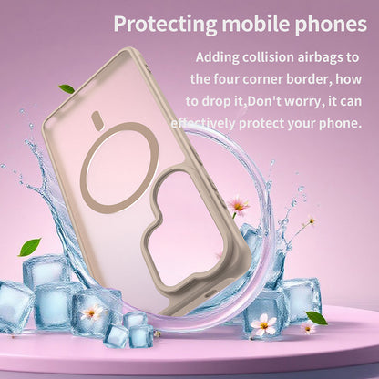 Capa MagSafe para Samsung Galaxy S26 Ultra S948, Techsuit, HaloFrost II, Dourada