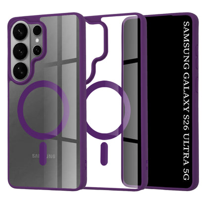 Capa MagSafe para Samsung Galaxy S26 Ultra, Techsuit, Pro, Roxo