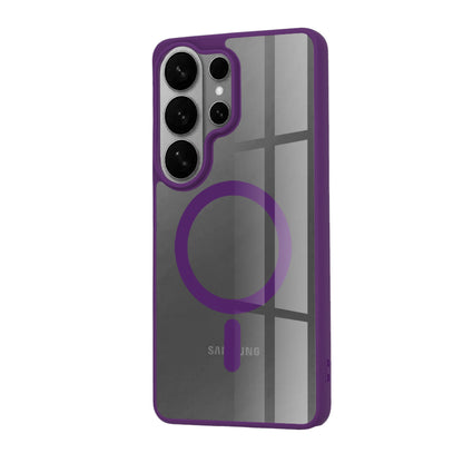 Capa MagSafe para Samsung Galaxy S26 Ultra, Techsuit, Pro, Roxo