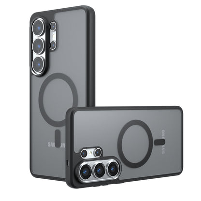 Capa MagSafe para Samsung Galaxy S26 Ultra, Techsuit, PureFrost, Preta Fosca Satinada