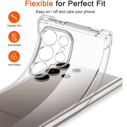 Capa MagSafe para Samsung Galaxy S26 Ultra S948, Techsuit, Antichoque, Transparente
