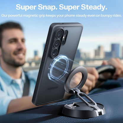 Capa MagSafe para Samsung Galaxy S26 Ultra S948, Torras, Guardian, Preta