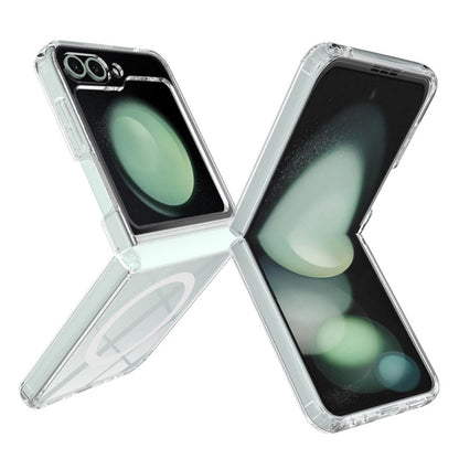 Capa MagSafe para Samsung Galaxy Z Flip7 FE F761 / Z Flip6 F741, Techsuit, Pro, Transparente