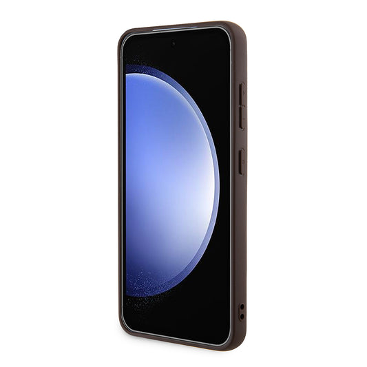 Capa MagSafe para Samsung Galaxy Z Flip7 F766, Guess, Coleção 4G, Castanho