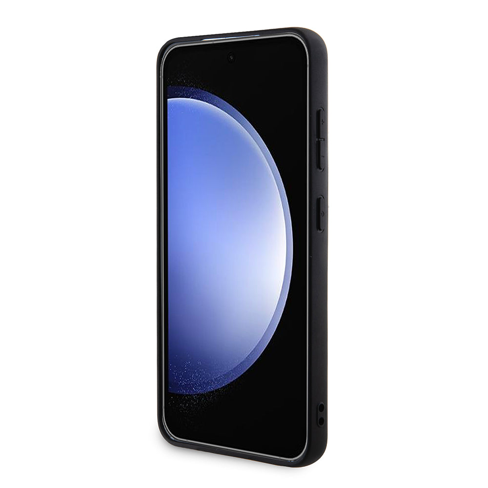 Capa MagSafe para Samsung Galaxy Z Flip7 F766, Guess, Coleção 4G, Preta